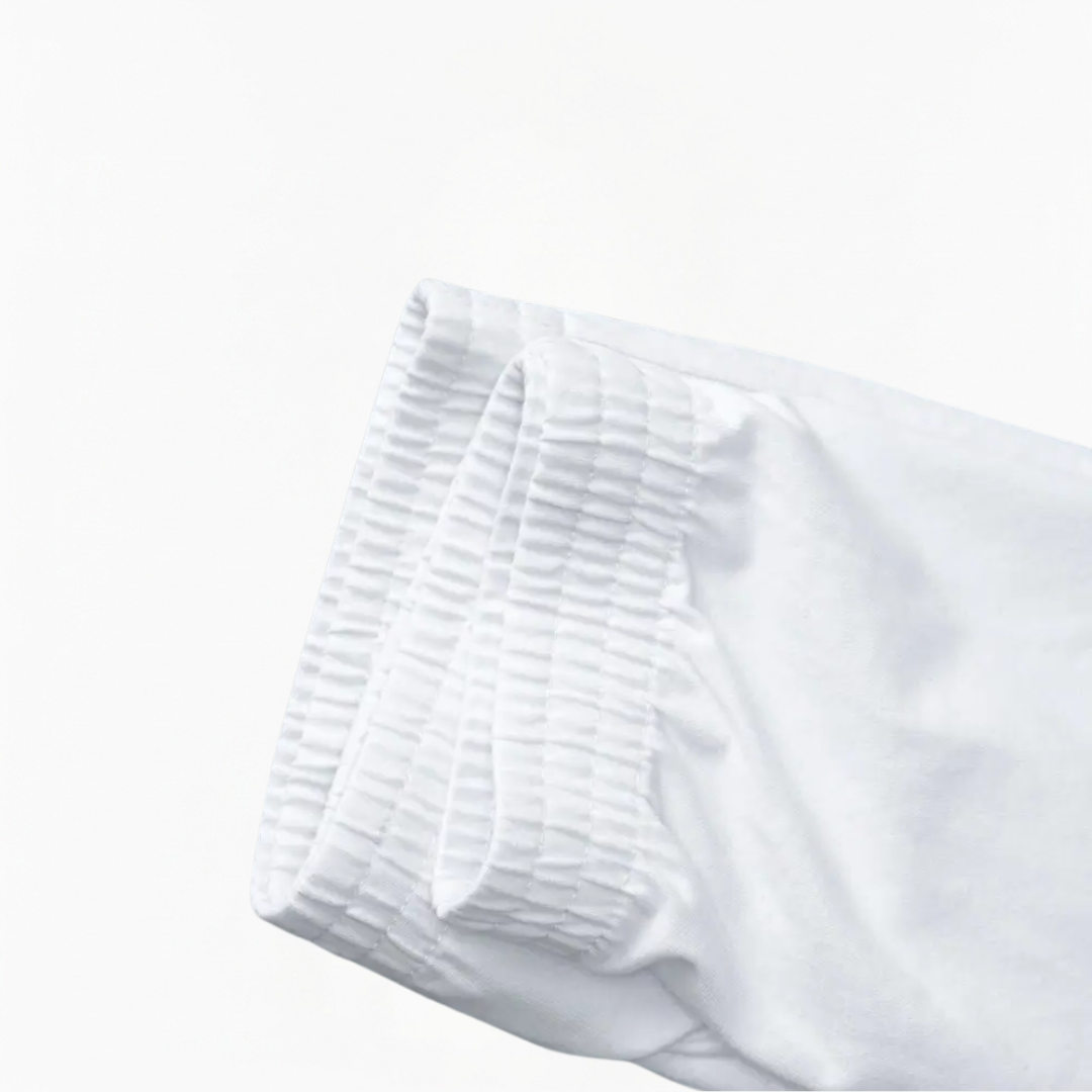 Effenkleurige boxershort - 5 stuks wit